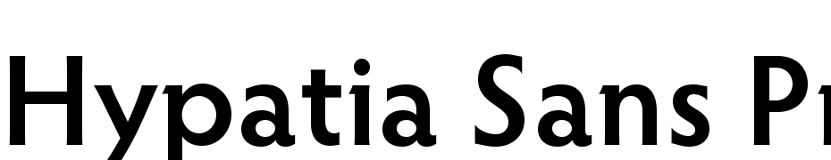 Hypatia Sans Pro Yazı tipi ücretsiz indir